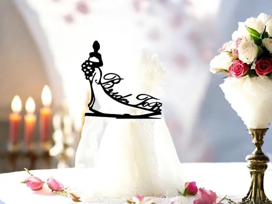 Bride to be Cake Topper | Bridal Shower Cake topper | Pre wedding cake topper
