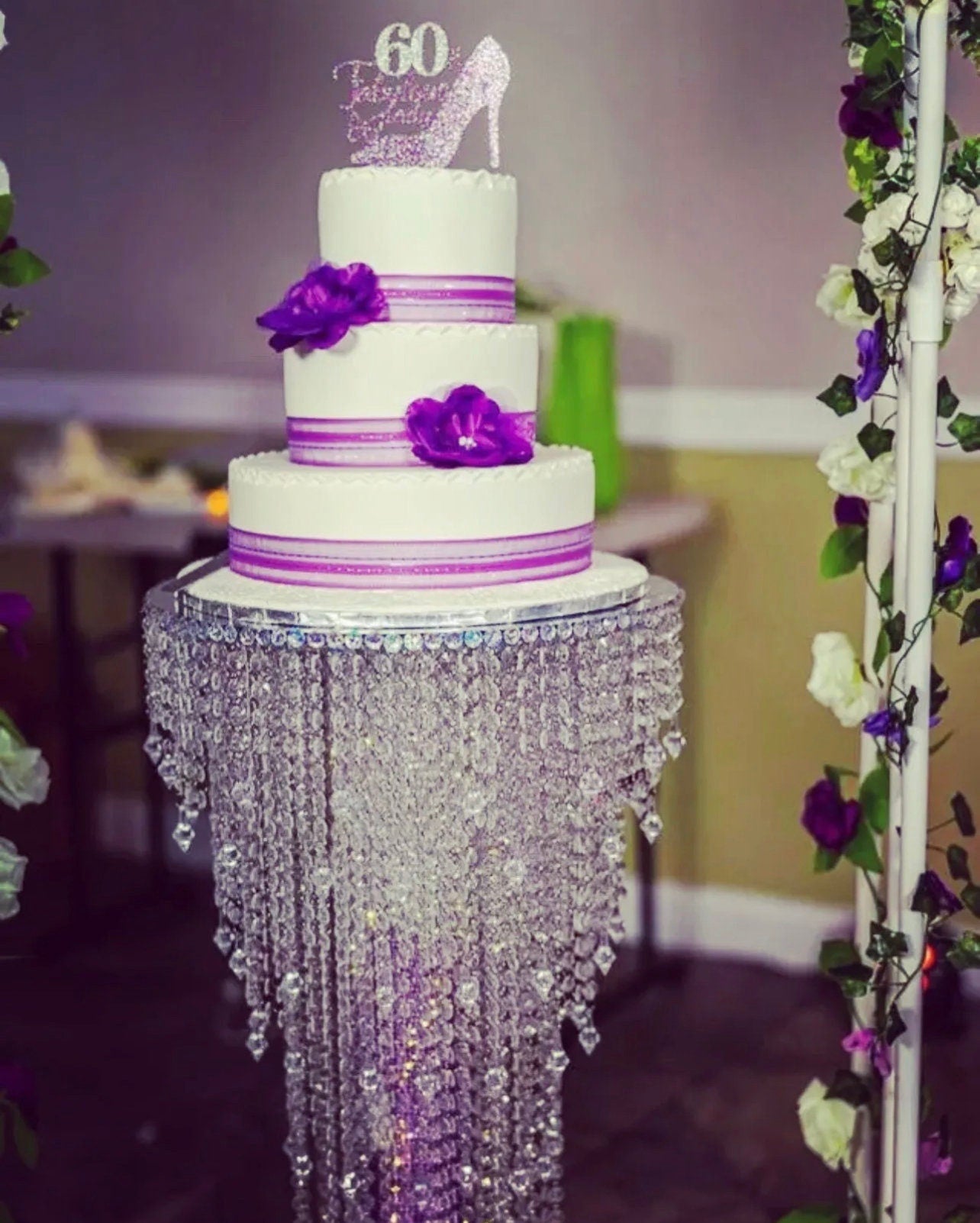 Crystal Cake Table | Chandelier Cake Stand