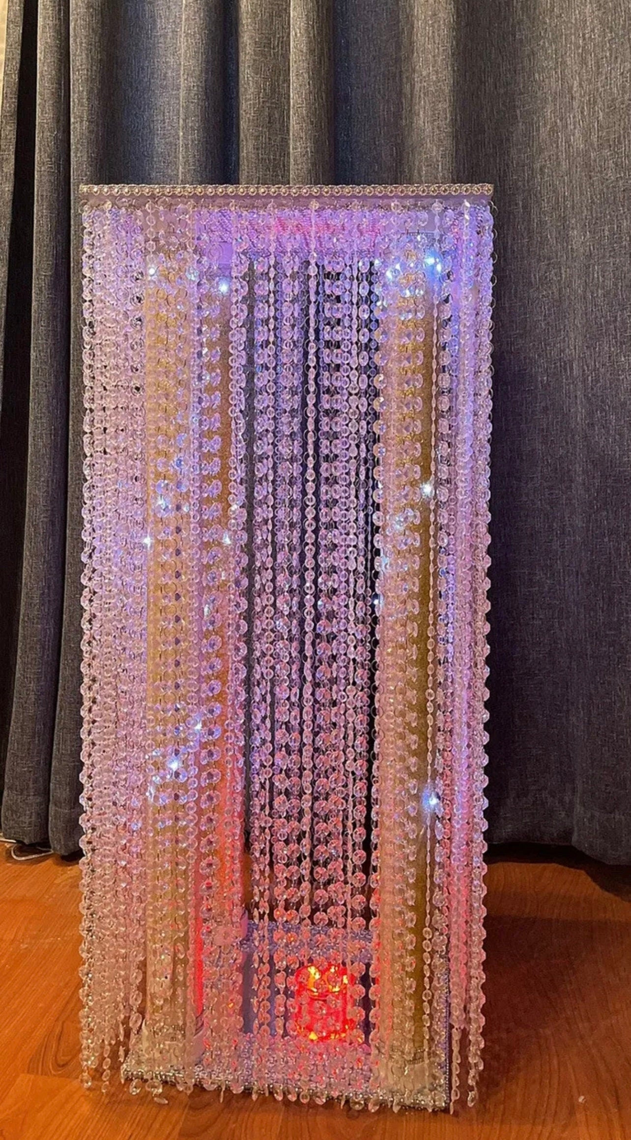 SQUARE Cake Table | Crystal Cake Stand