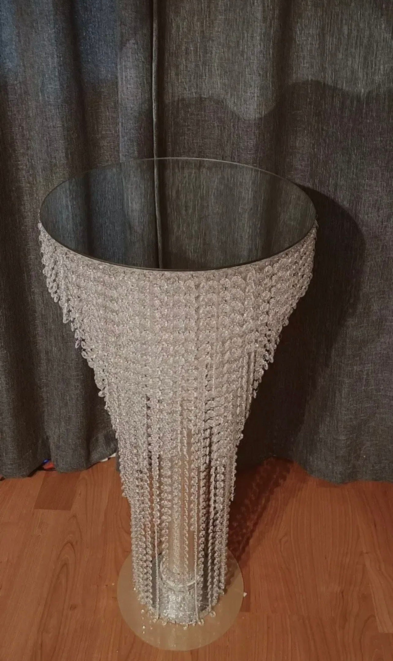 ROUND Cake Table | Crystal Cake Stand