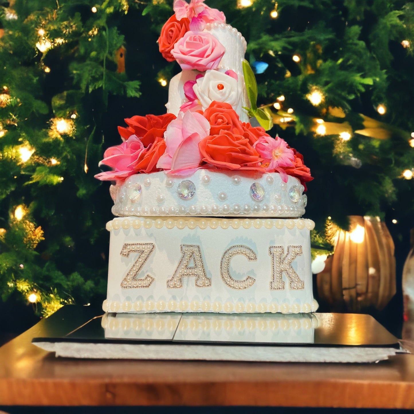 Personalized Cake Stand for Birthdays