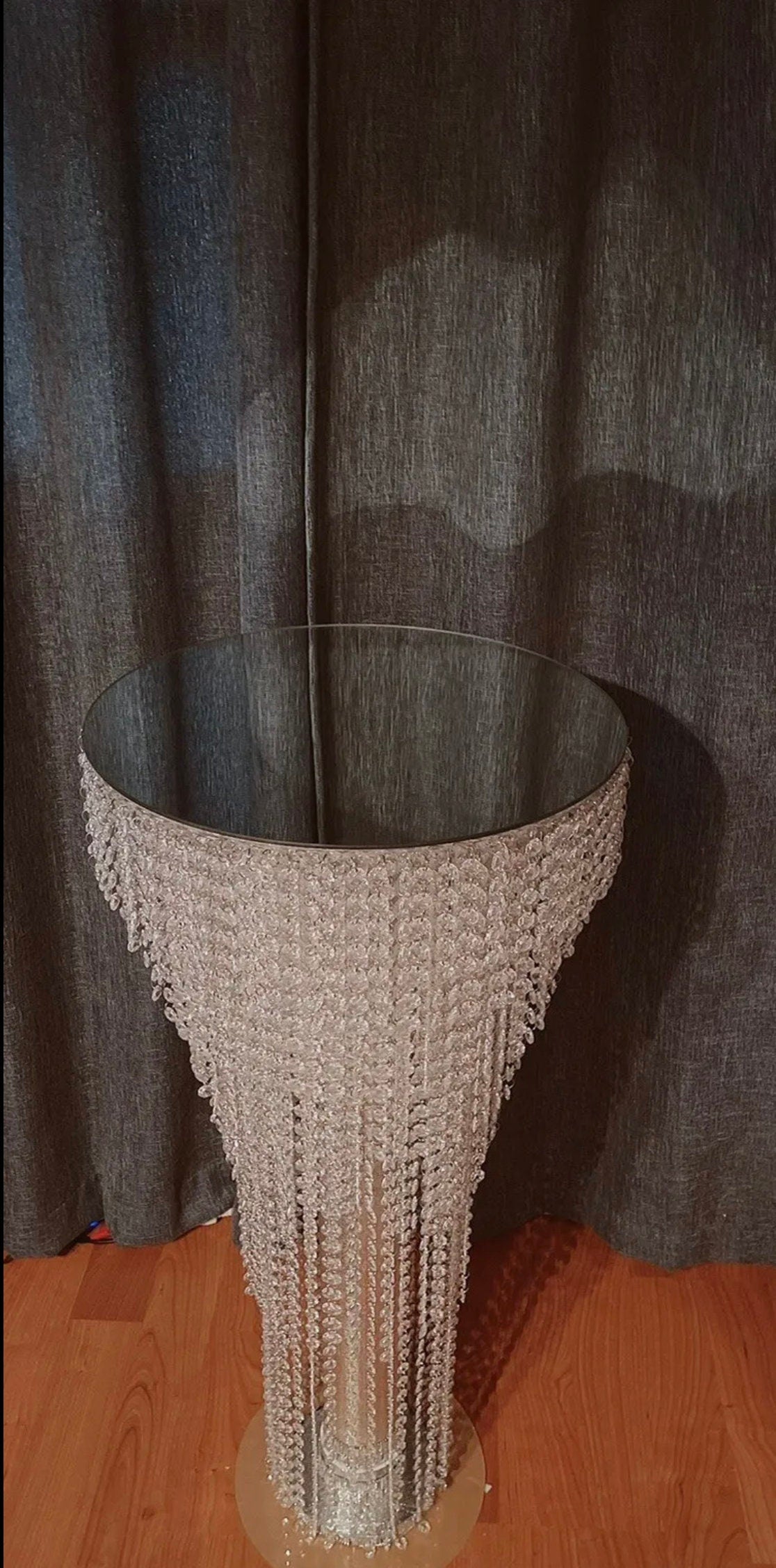 ROUND Cake Table | Crystal Cake Stand