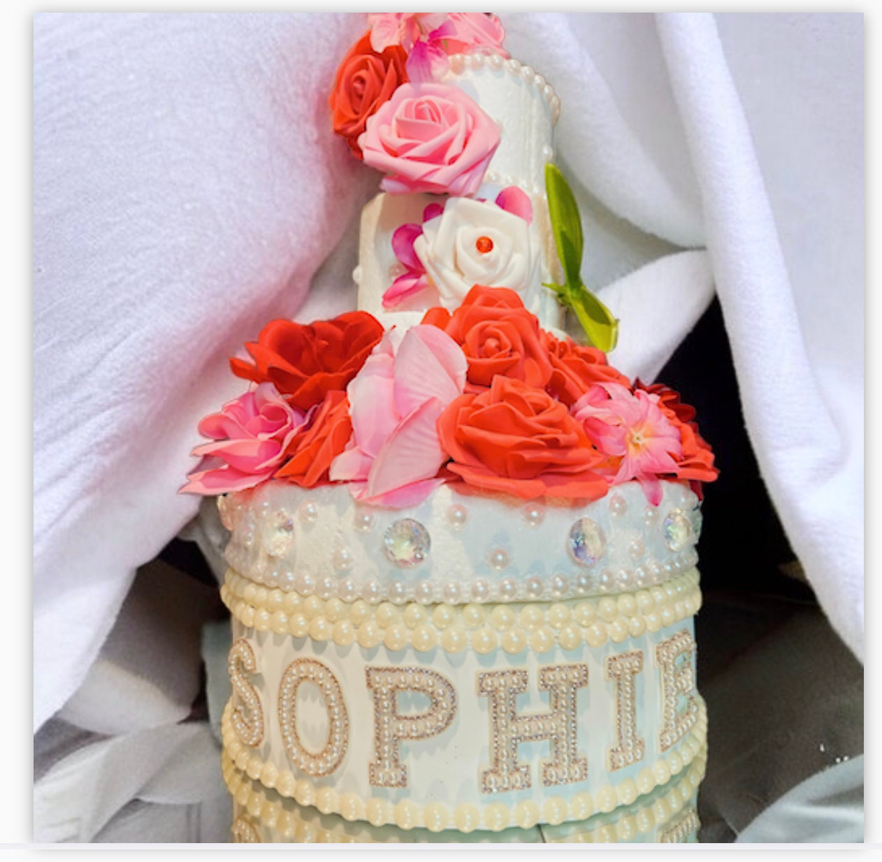 Personalized Cake Stand for Birthdays