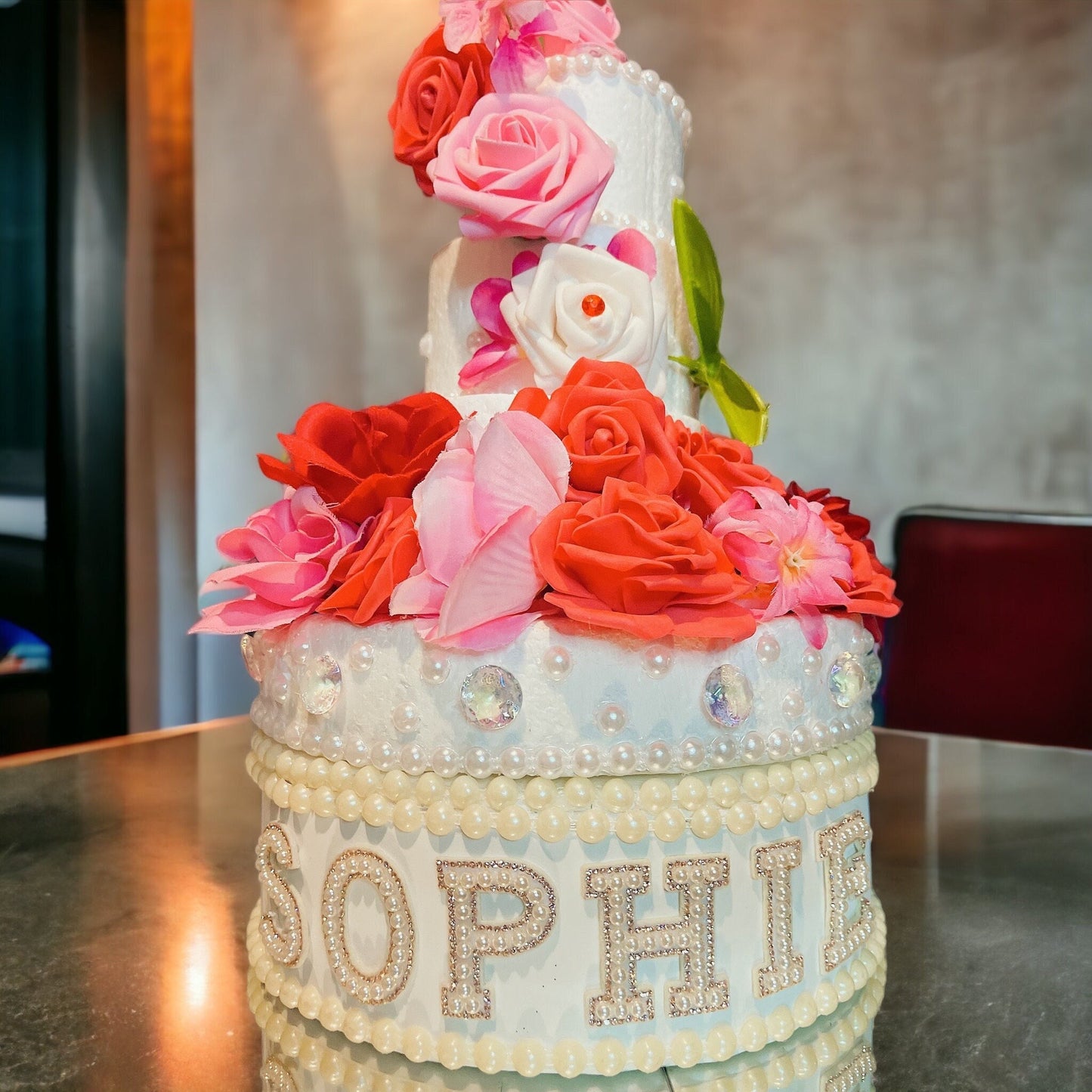 Personalized Cake Stand for Birthdays