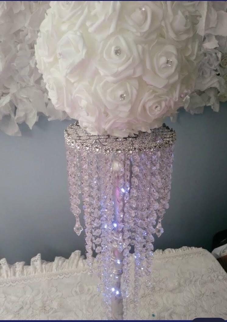 Wedding Table Centerpieces | Lighted Decor