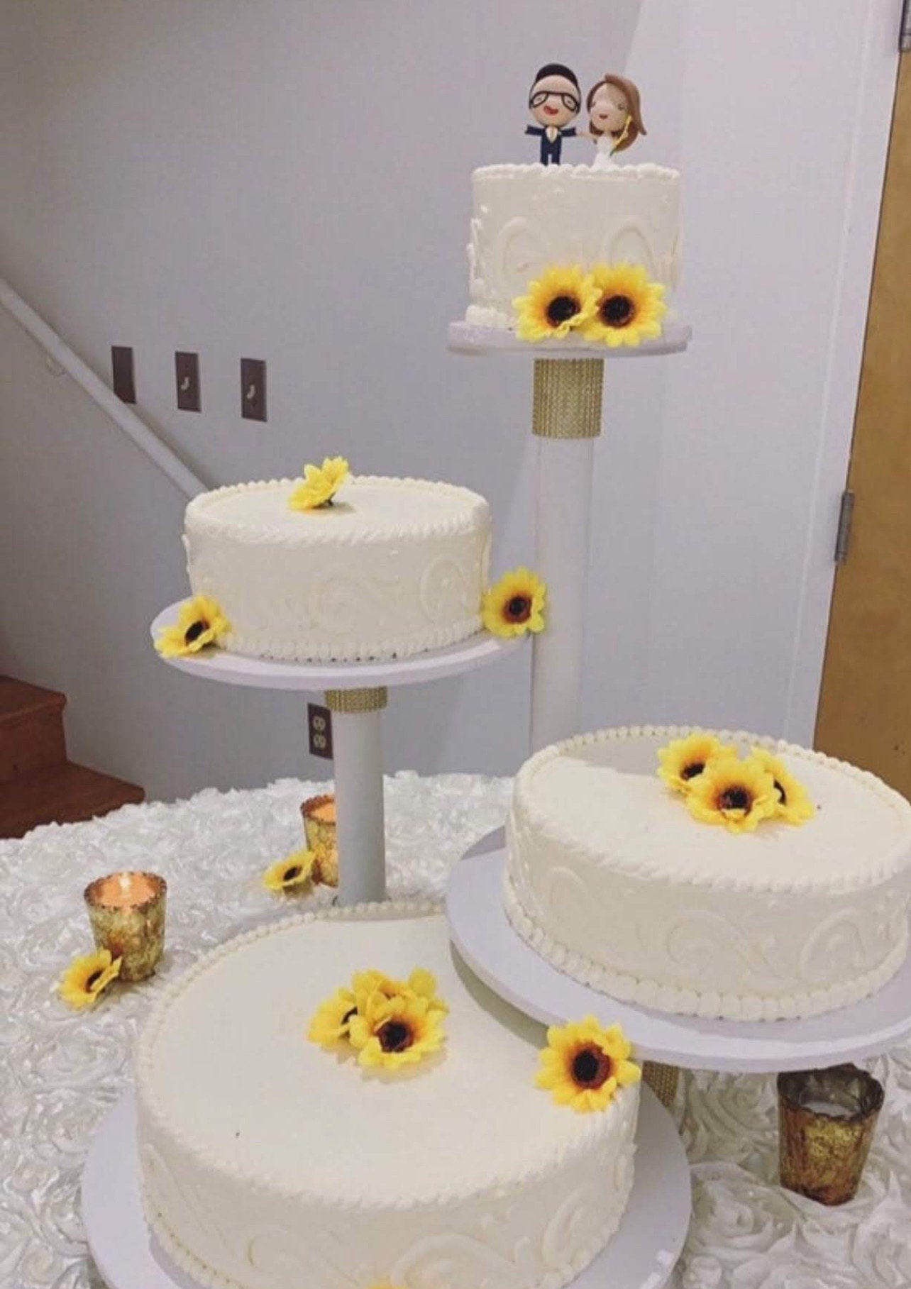 White Cake stand| Cupcake Stand | 4 Tier Cake stand