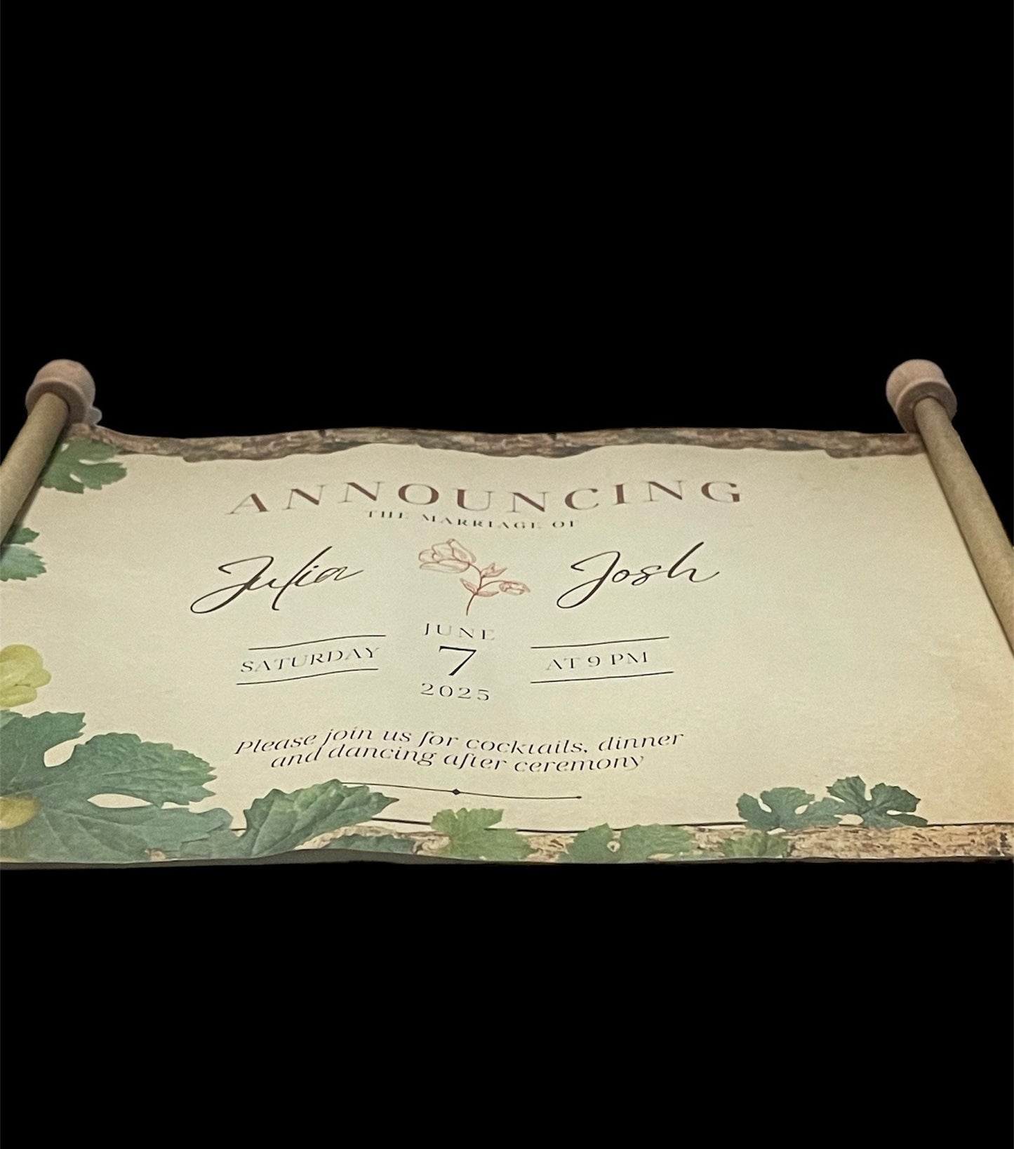 Scroll Invitations | Wedding Invitations and Save the Dates