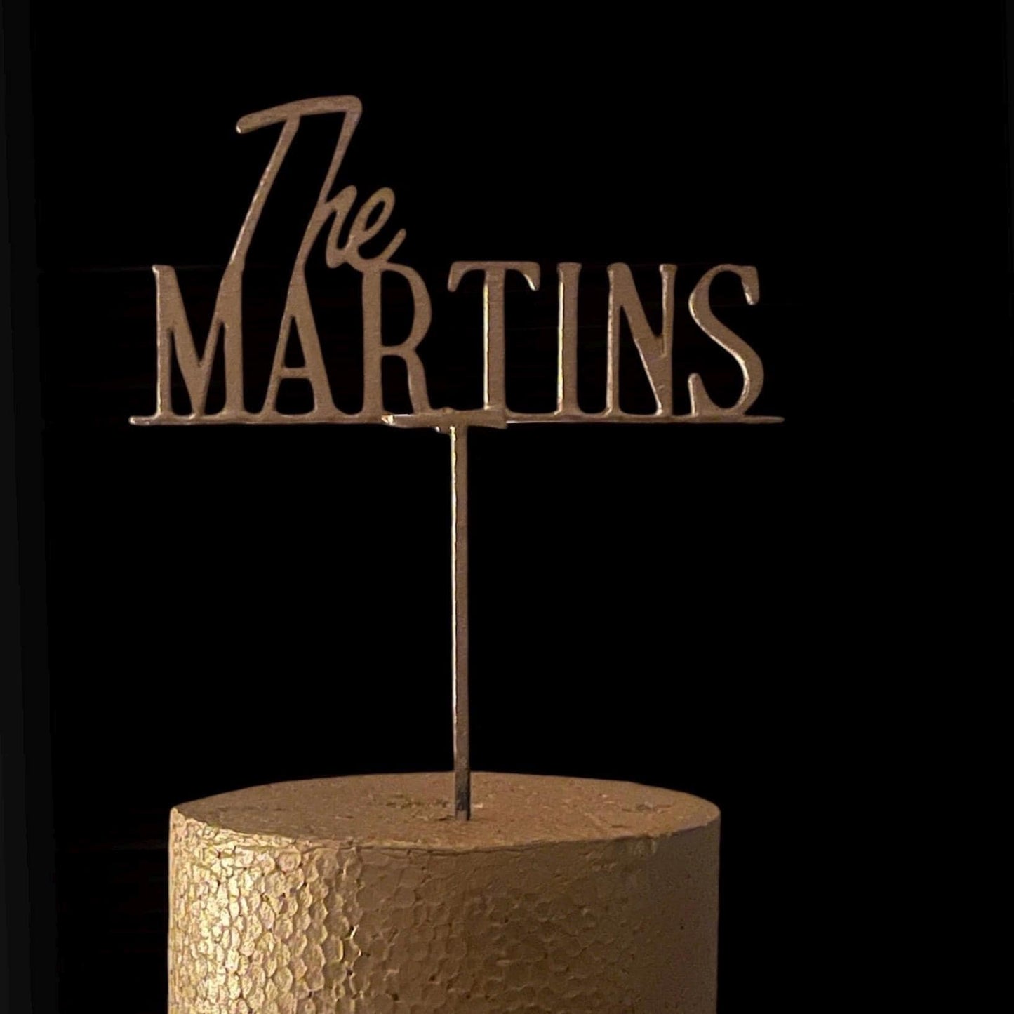 Wedding Cake Topper | Personalized cake topper |Mr&Mrs cake topper | Rustic Cake topper