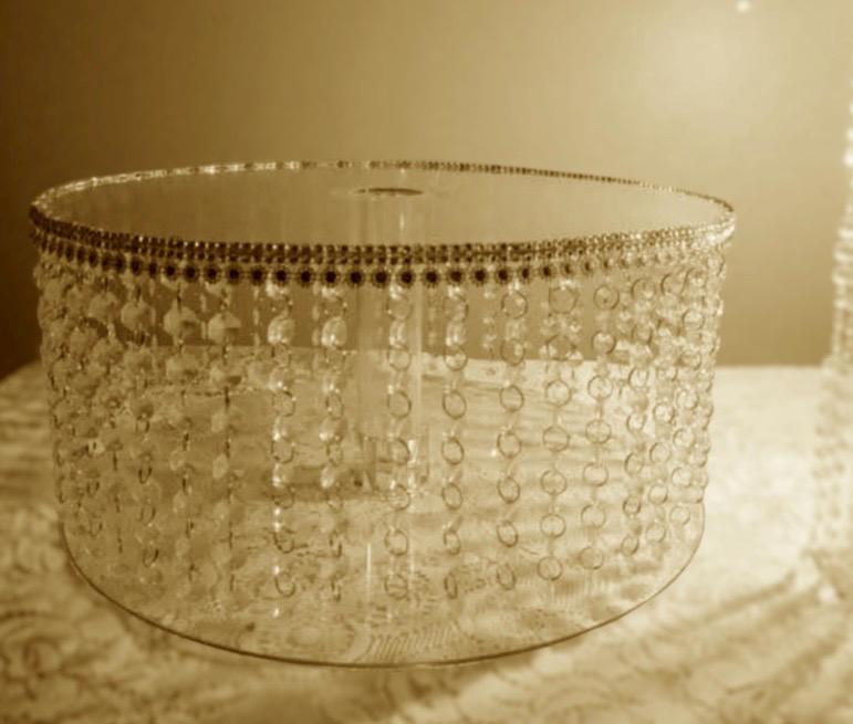 Acrylic Crystal Cake Stand for Wedding