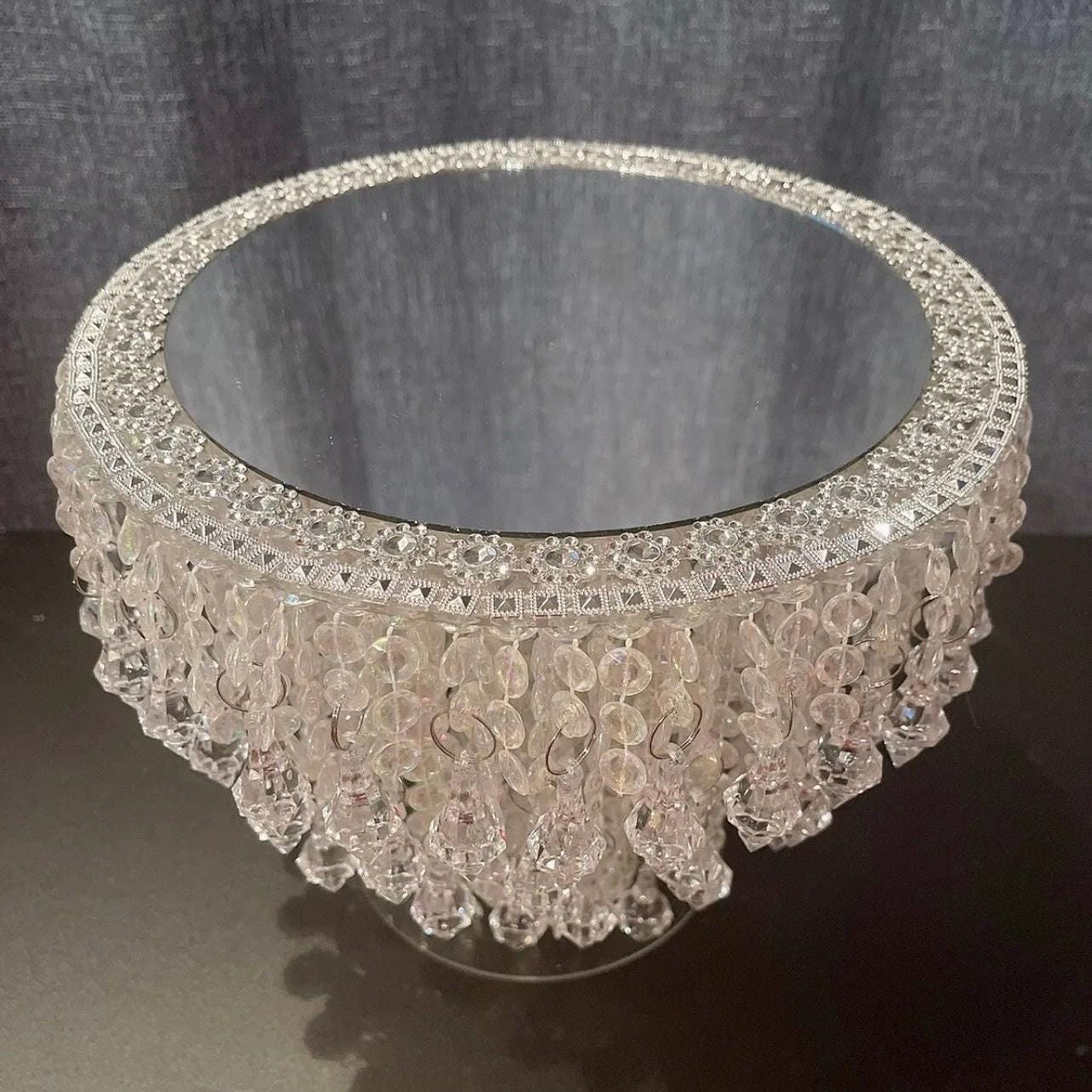 Cake Stand| Crystal Cascading Cake Stand