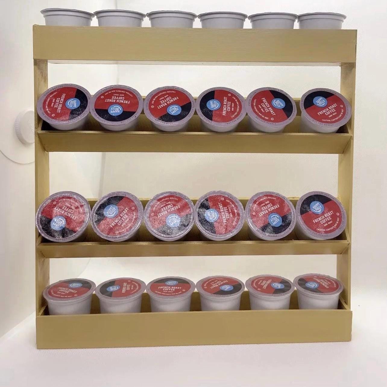 Coffee pod holder | Tea bags storage Space saving pod Holder |K-cup holder |Kitchen storage