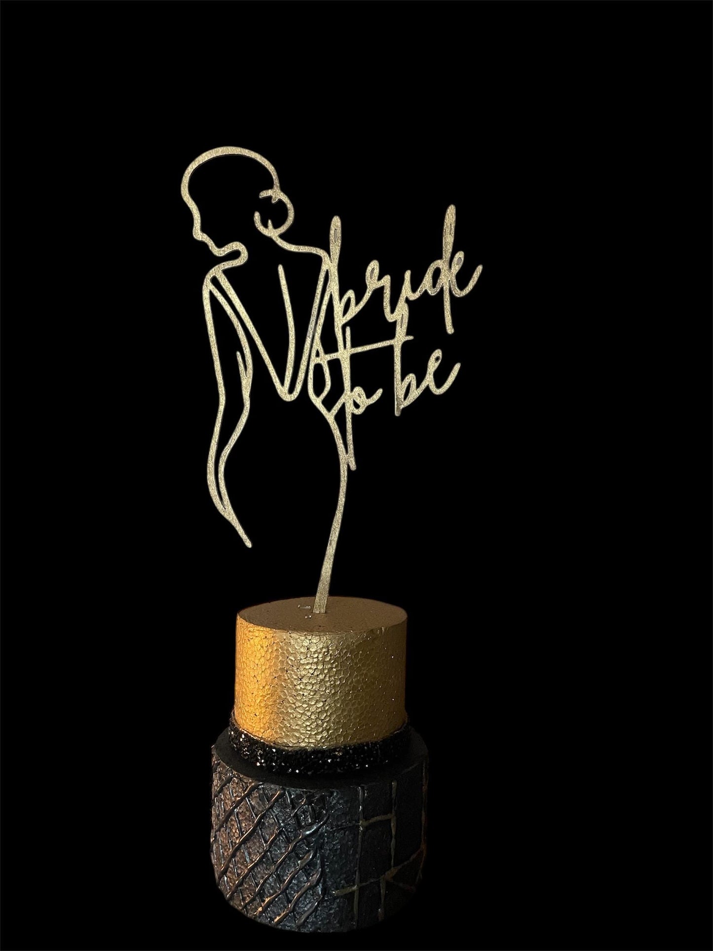 Bride to be Cake Topper | Bridal Shower Cake topper |Wife to be