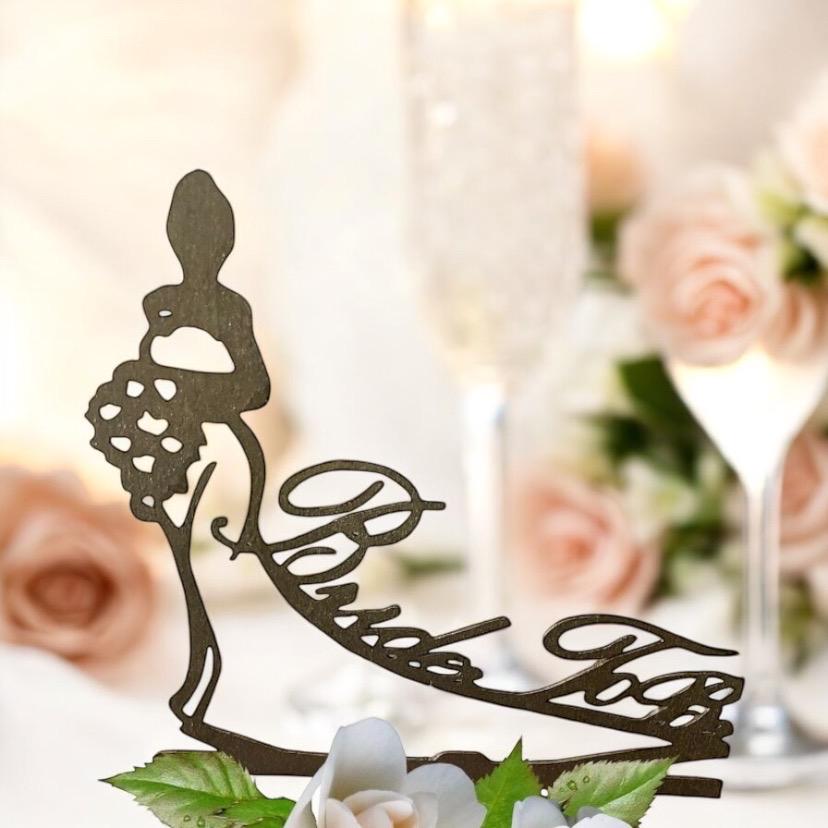 Bride to be Cake Topper | Bridal Shower Cake topper | Pre wedding cake topper