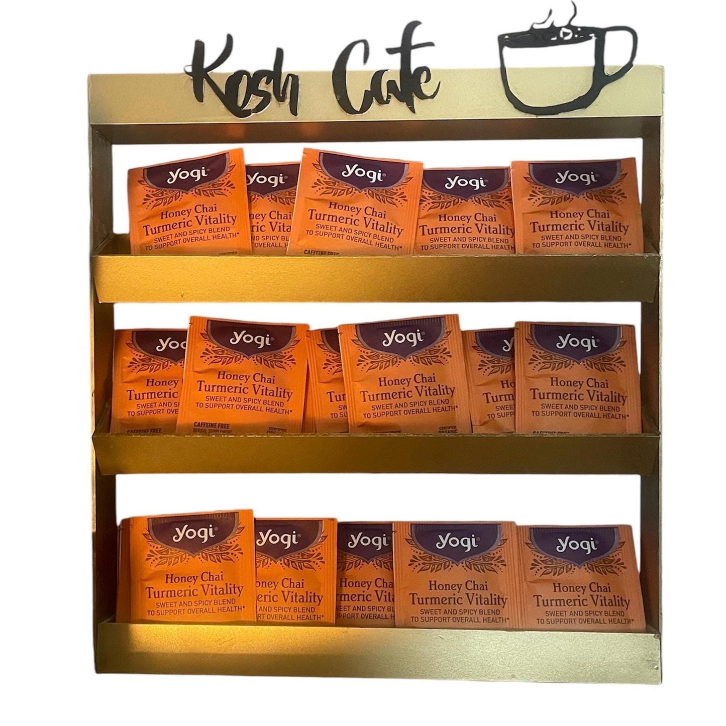 Tea bag holder | Personslized Space saving pod Holder |K-cup holder |Kitchen storage
