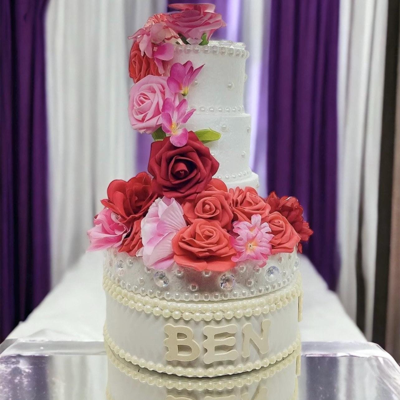 Personalized Cake Stand for Birthdays