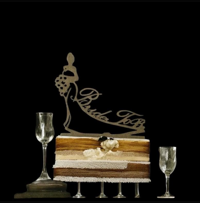 Bride to be Cake Topper | Bridal Shower Cake topper | Pre wedding cake topper