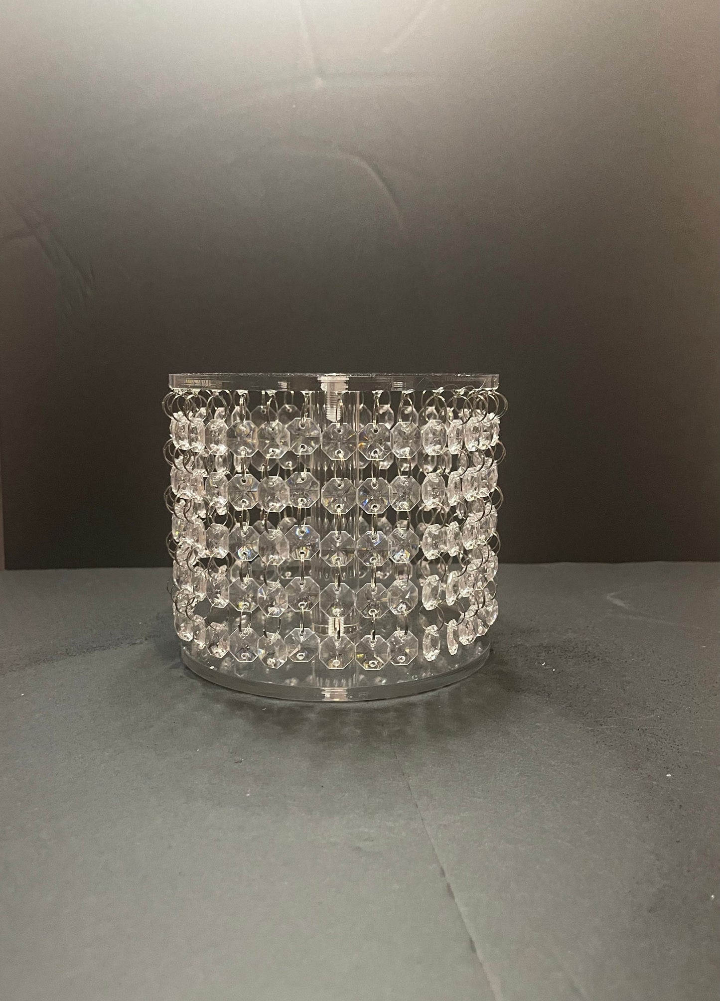 Crystal Cake Stand with Led light