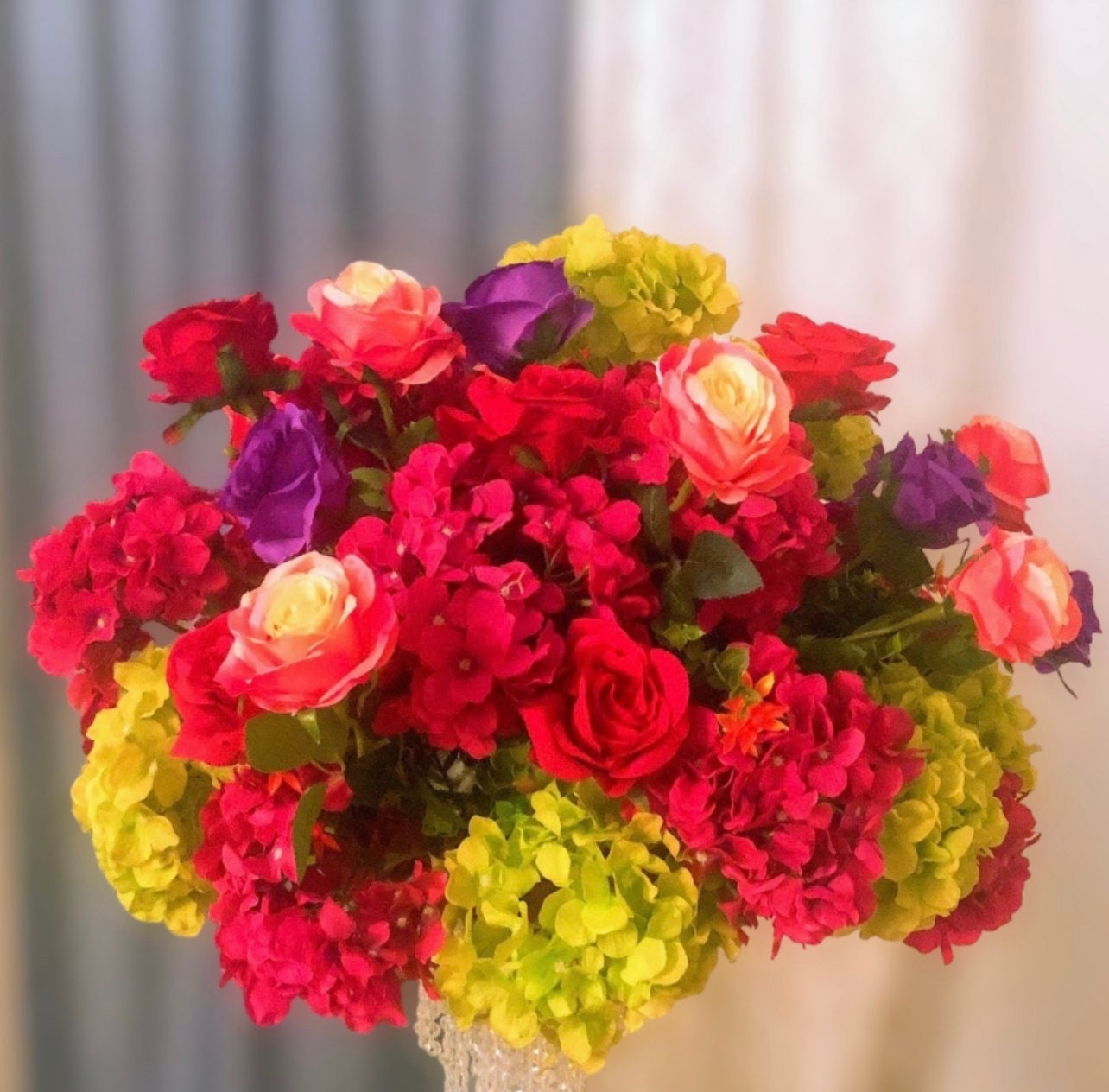 Centerpiece with light For Weddings and Parties