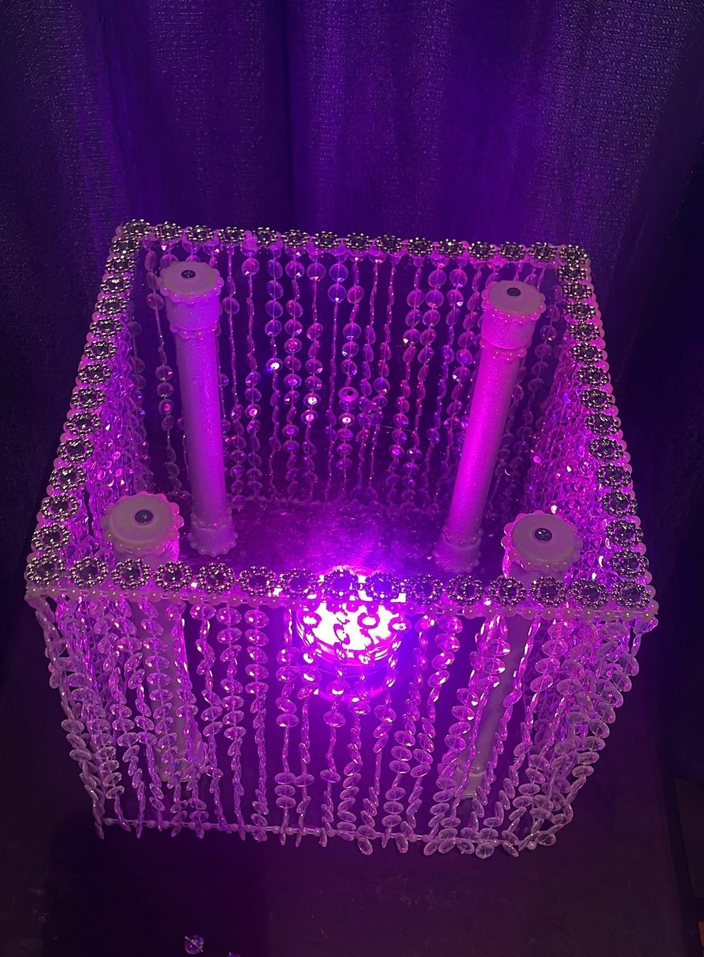 Acrylic Cake Stand with Led light