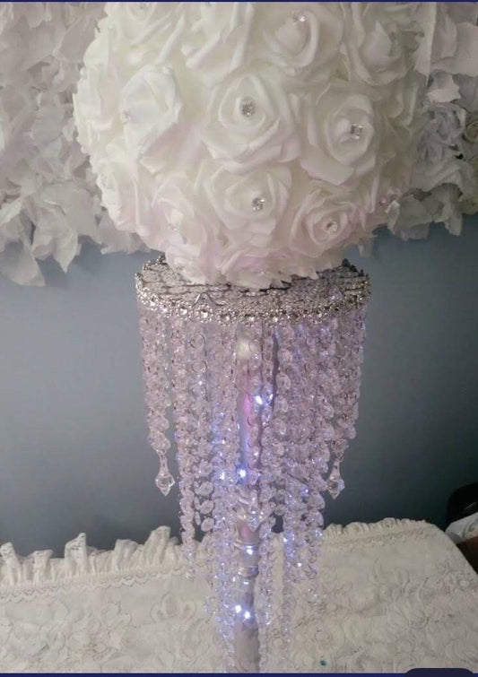 Wedding Table Centerpieces | Lighted Decor