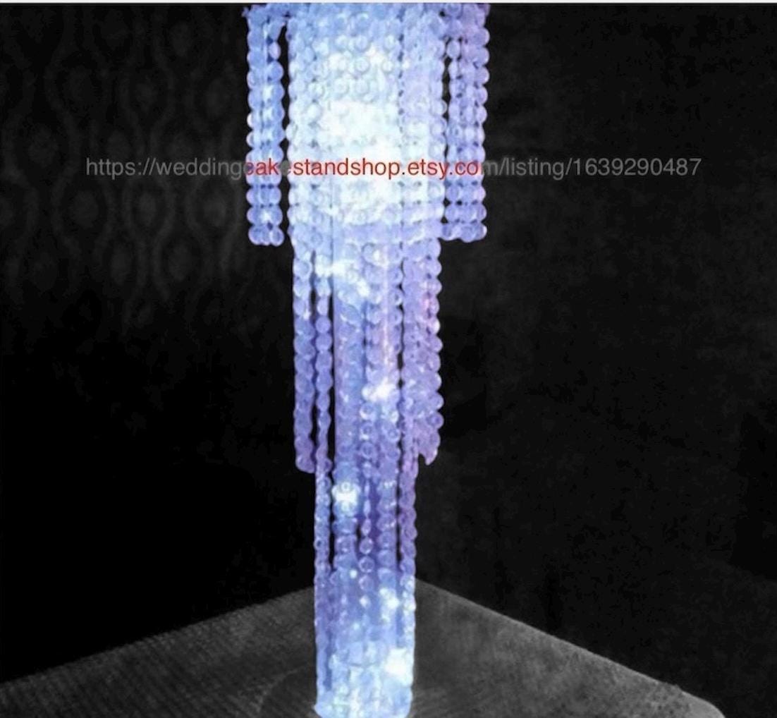 3 tier Table Centerpieces | Lighted Decor