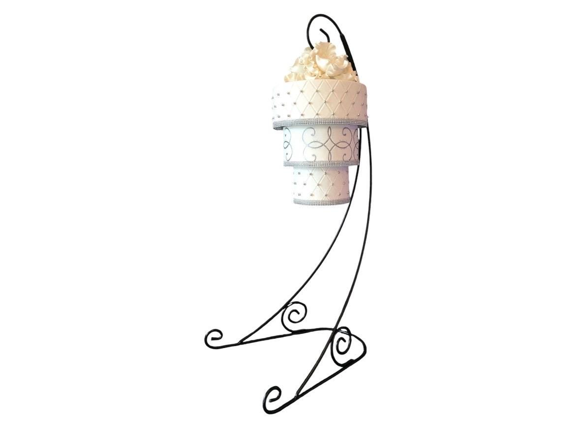Hanging Cake Stand |Floating Cake Stand Upside down Cake Stand