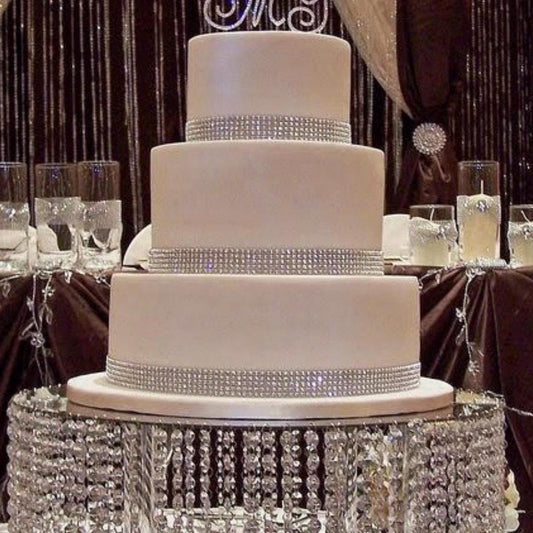 Wedding Crystal Cake Stand with Led light