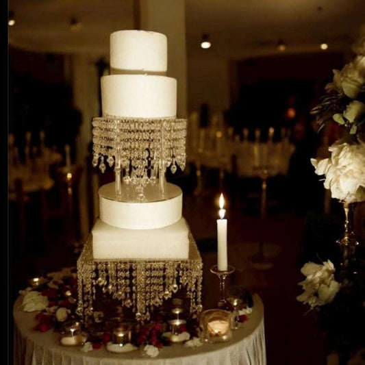 Crystal Cake stand set
