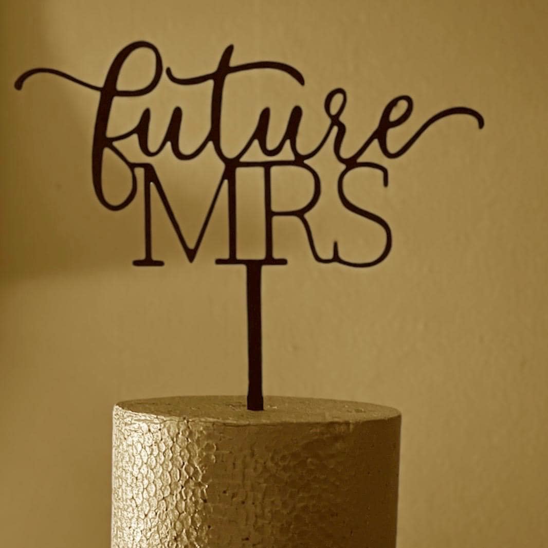 Bride to be Cake Topper | Bridal Shower |Wife to bec