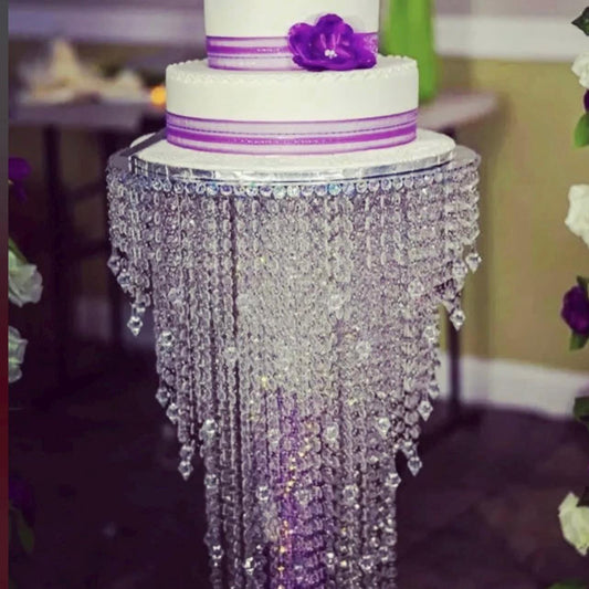 Crystal Cake Table | Chandelier Cake Stand