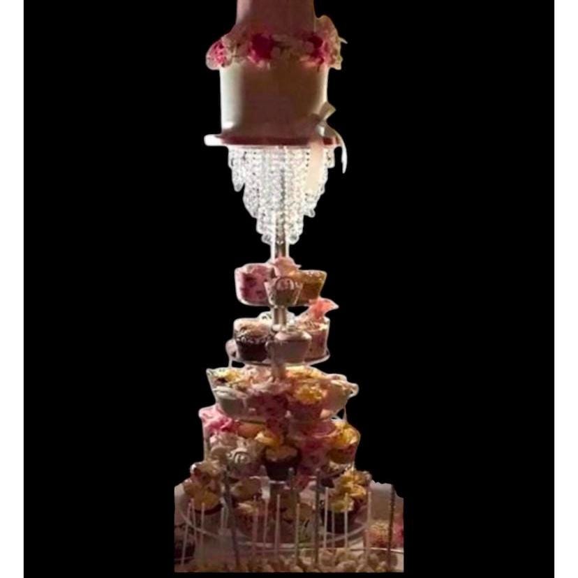 Cake Stand Cupcake stand |  Wedding Crystal Cake Stand