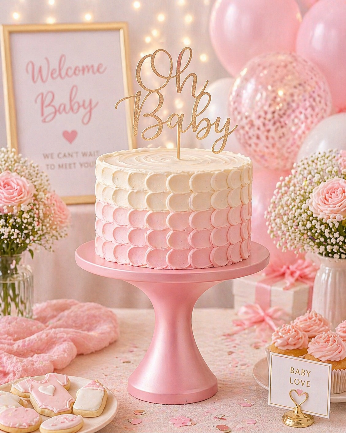 Modern Pedestal Cake Stand Dessert Display