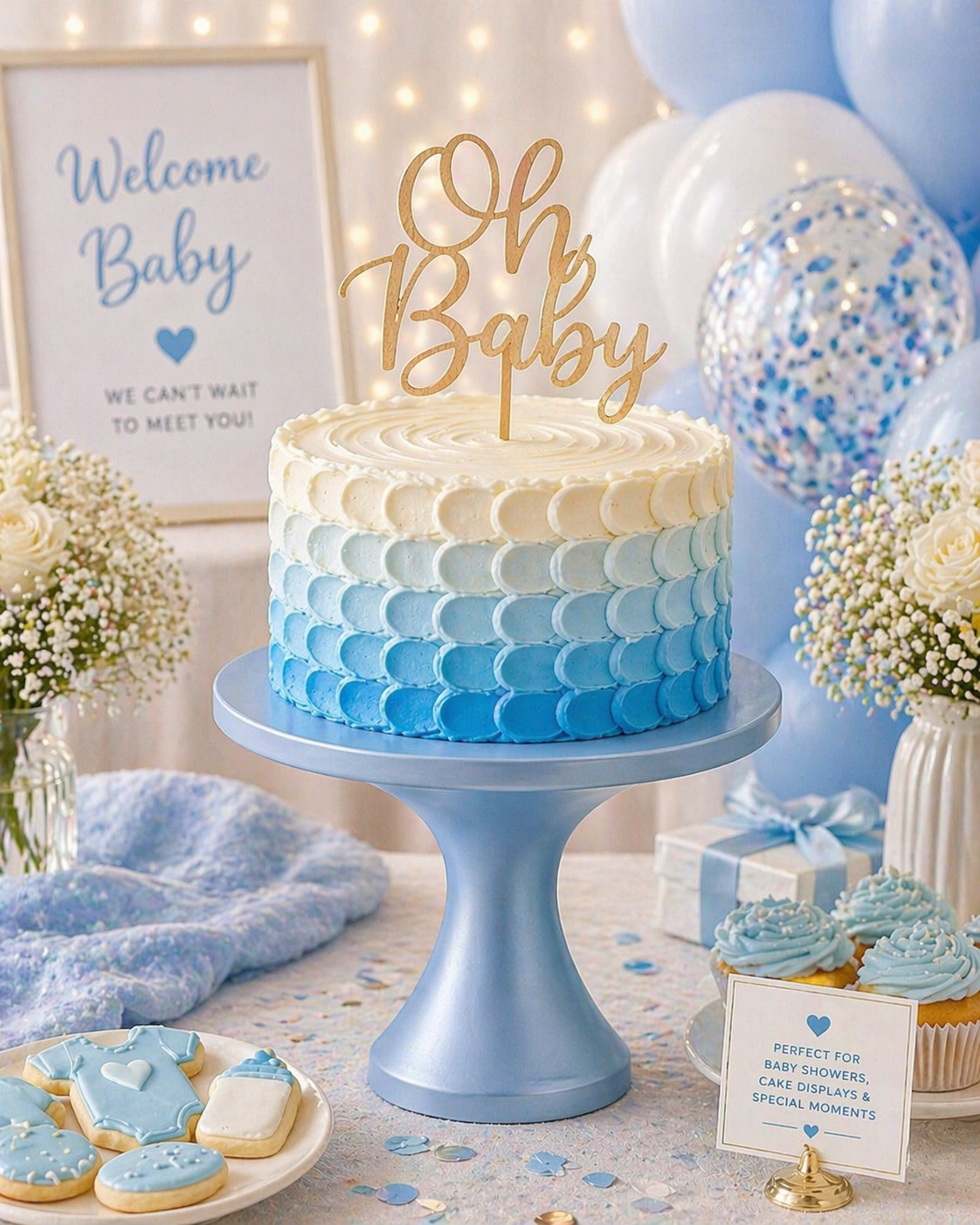 Modern Pedestal Cake Stand Dessert Display